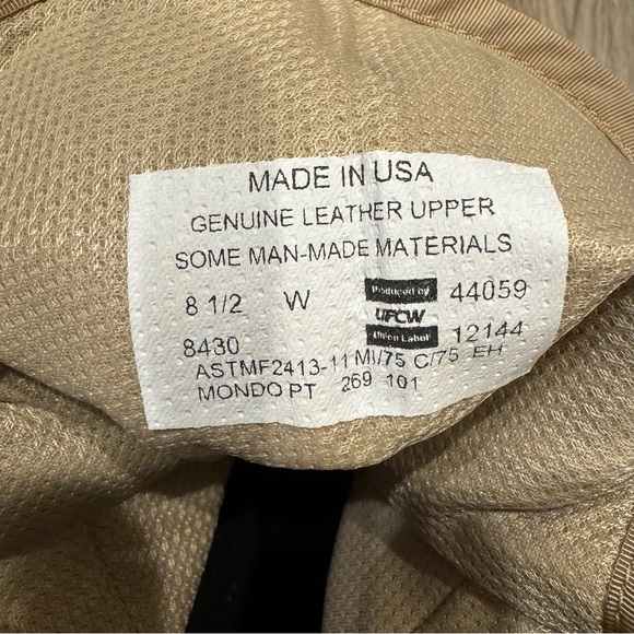 NWOT Men’s Thorogood steel toe boots - Picture 9 of 9